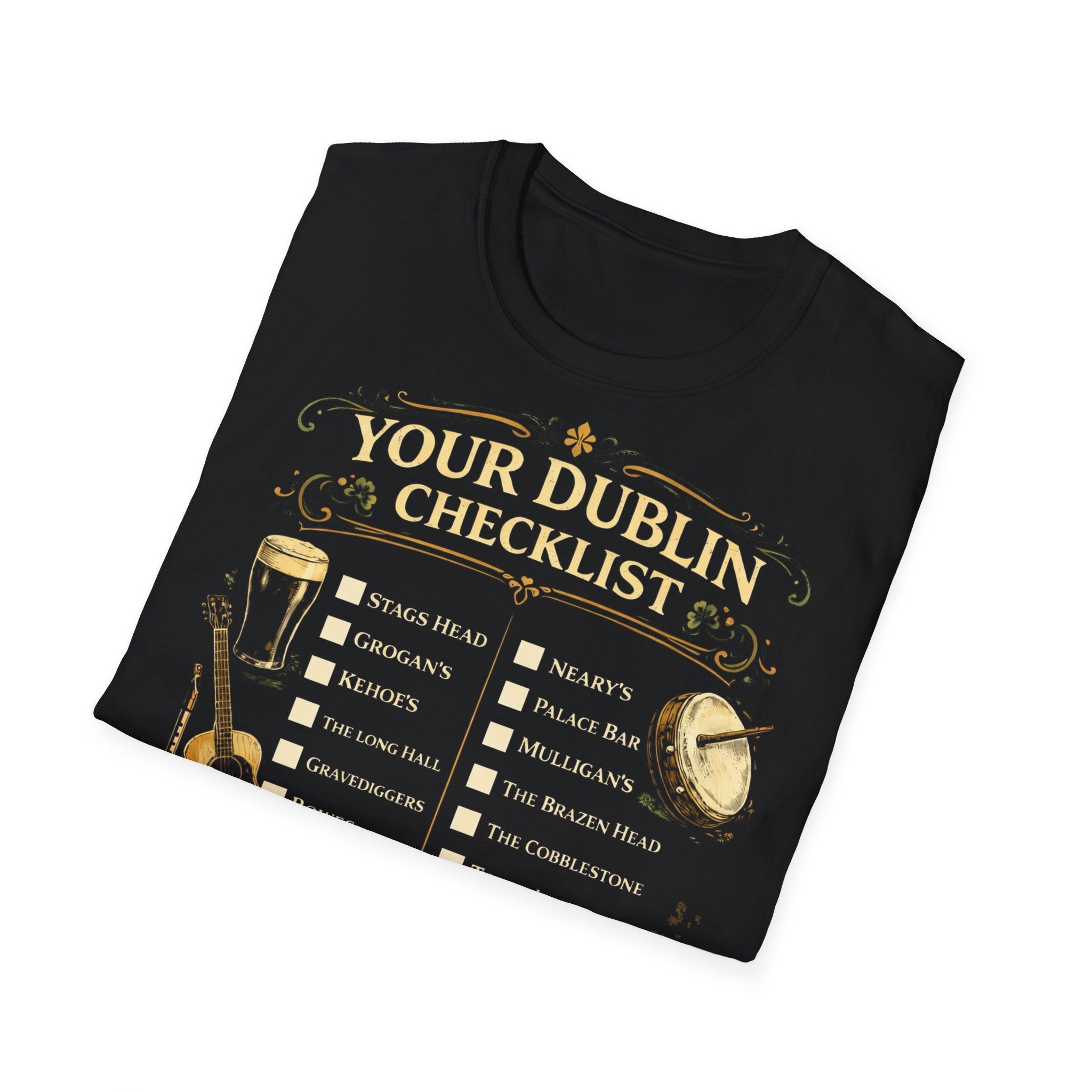 Your Dublin Pub Checklist T-Shirt — EU