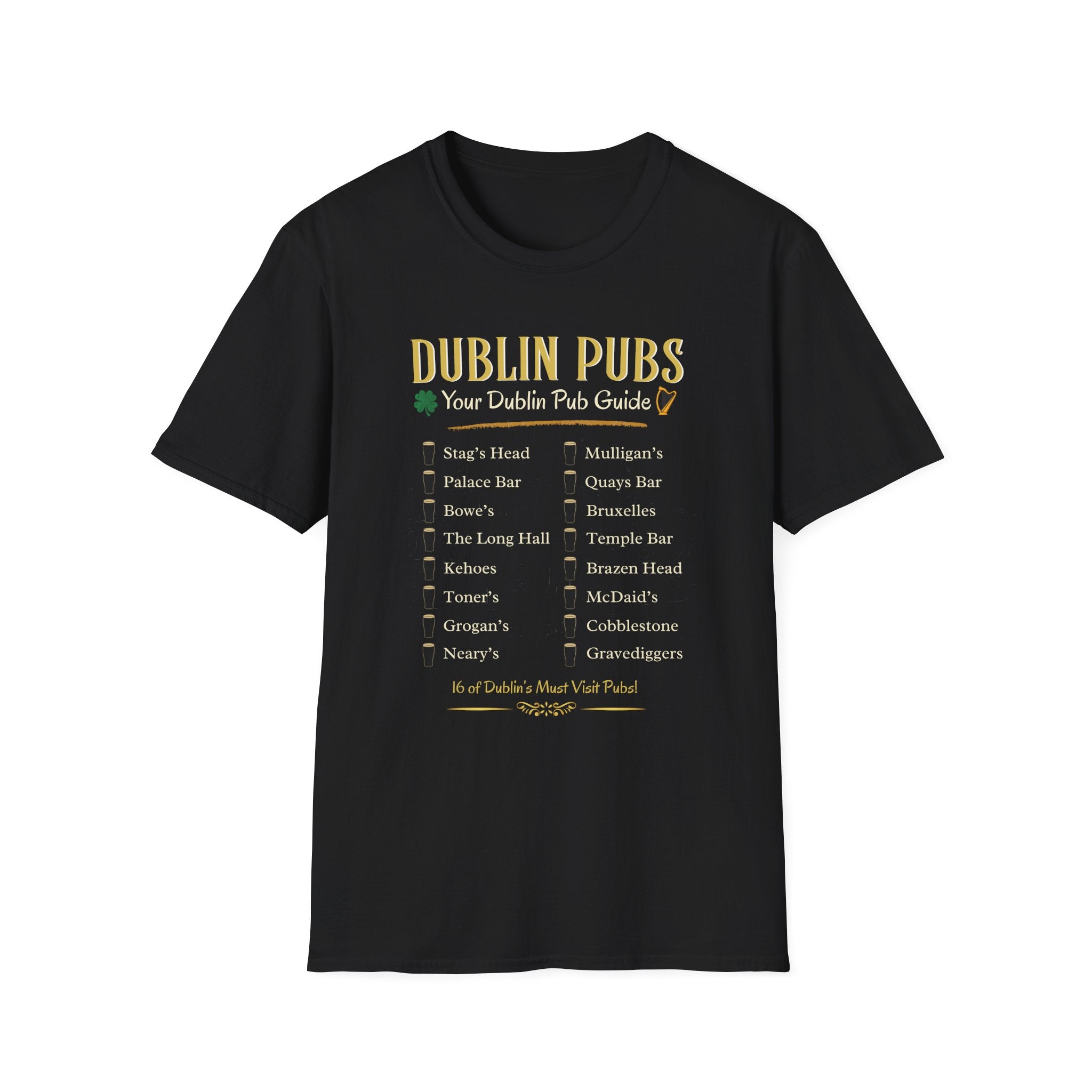 Dublin Pub Guide T Shirt
