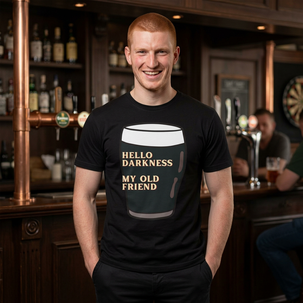 Hello Darkness Retro T-Shirt