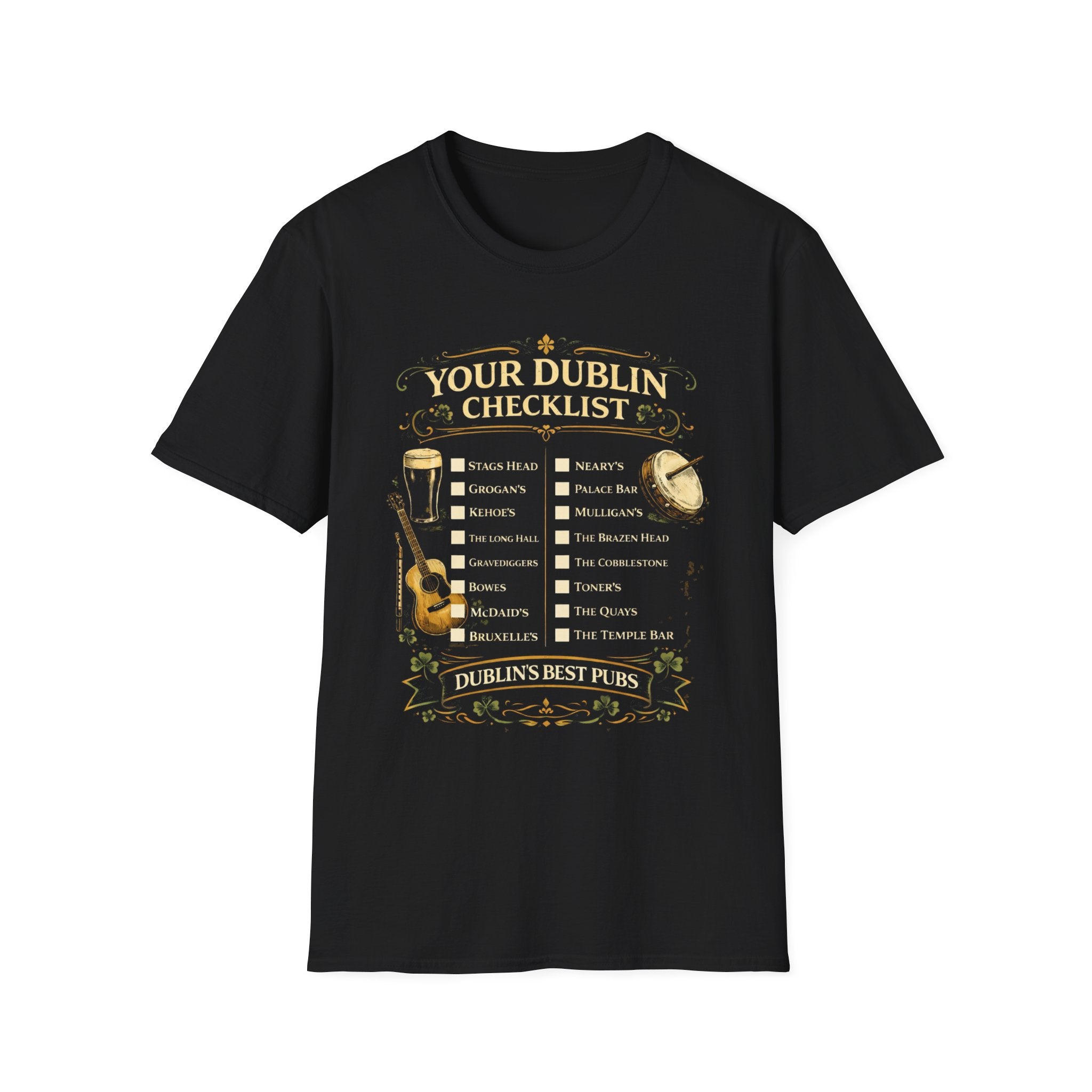 Your Dublin Pub Checklist T-Shirt