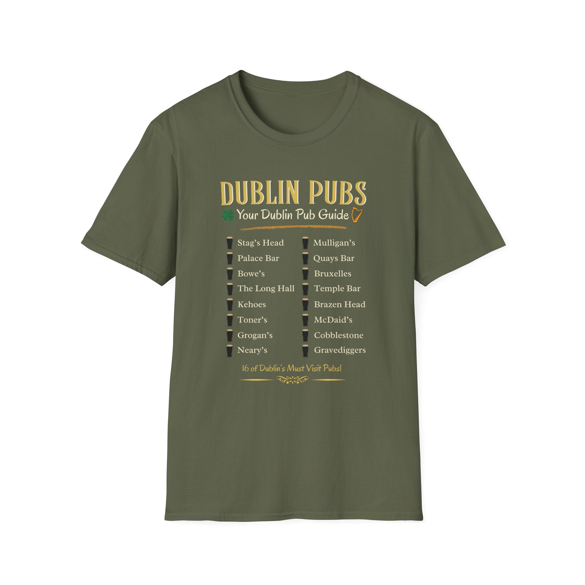 Dublin Pub Guide T Shirt